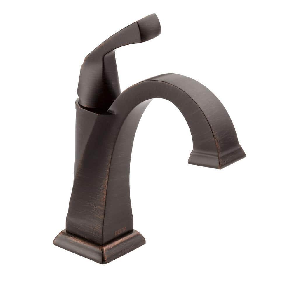 Dryden Single Hole Bathroom Faucet with Drain Assembly, Single Handle Bathroom Sink Faucet