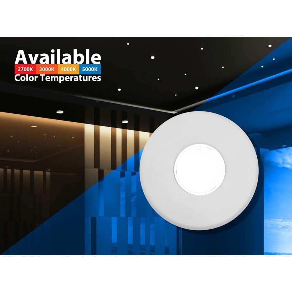 DLFv3 Round 5'' Dimmable LED Canless Recessed Lighting Kit