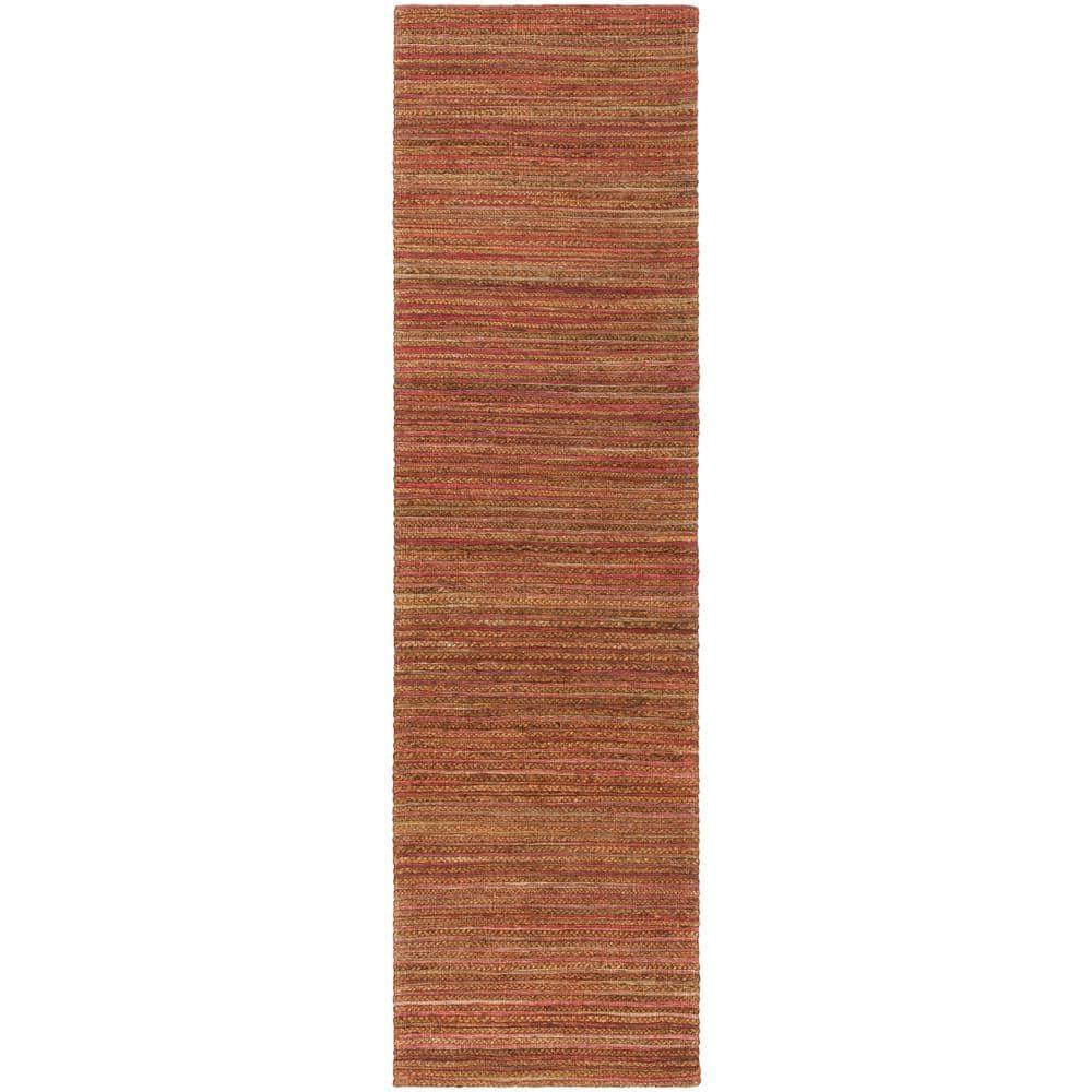 Cape Cod CAP503 Woven Indoor Runner Rug - Rust - 2'3"x8' - Safavieh