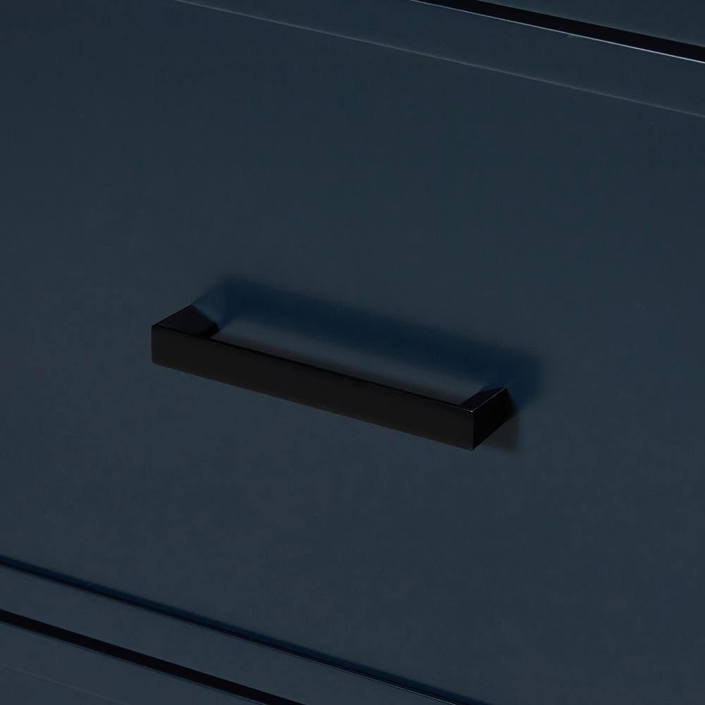 Midnight Blue 66" Freestanding Double Sink Wood Vanity Cabinet