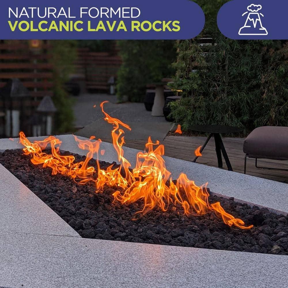 American Fireglass Lava Rock - 10 lbs.