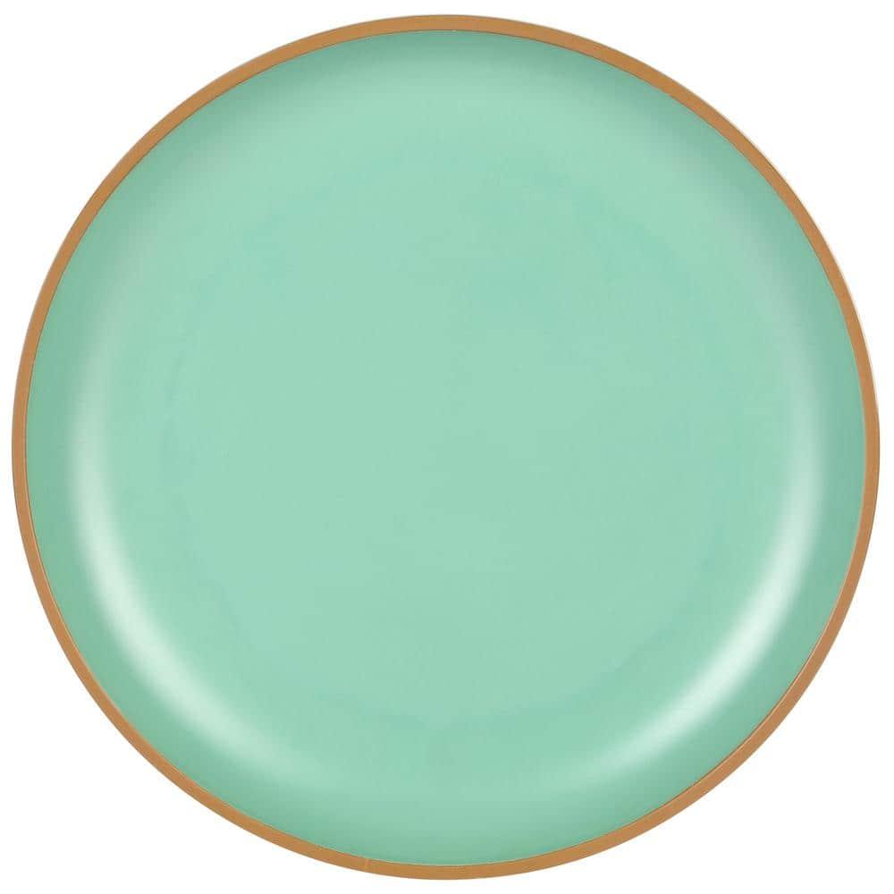 Gibson Home Rockabye 12 Piece Double Bowl Melamine Dinnerware Set