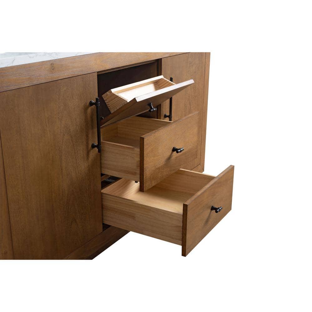 60" Double Bathroom Vanity Set with Top
