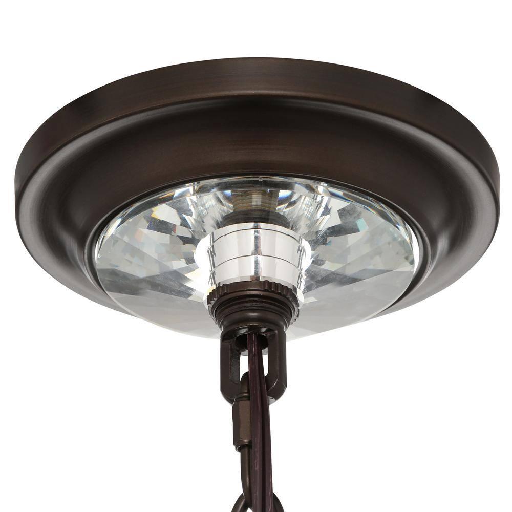Ella 2 Tier - 9 Light Chandelier in Brushed Etruscan Bronze