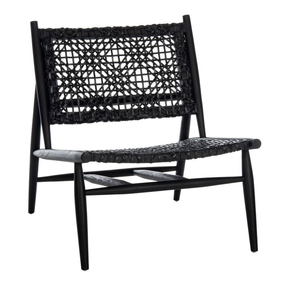 Kazbah Genuine Leather Side Chair