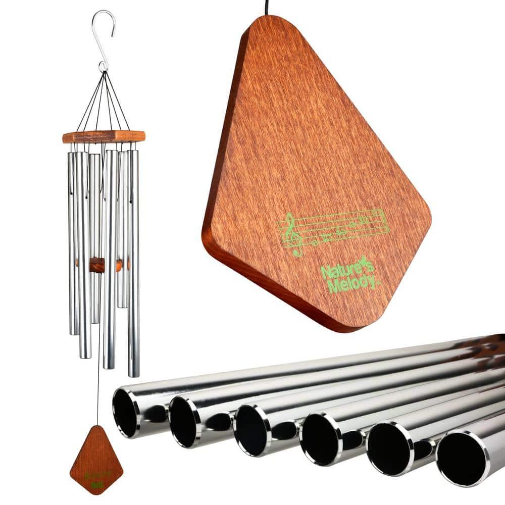 Nature's Melody Nature's Melody Tuned 6-Tube Outdoor Wind Chimes
