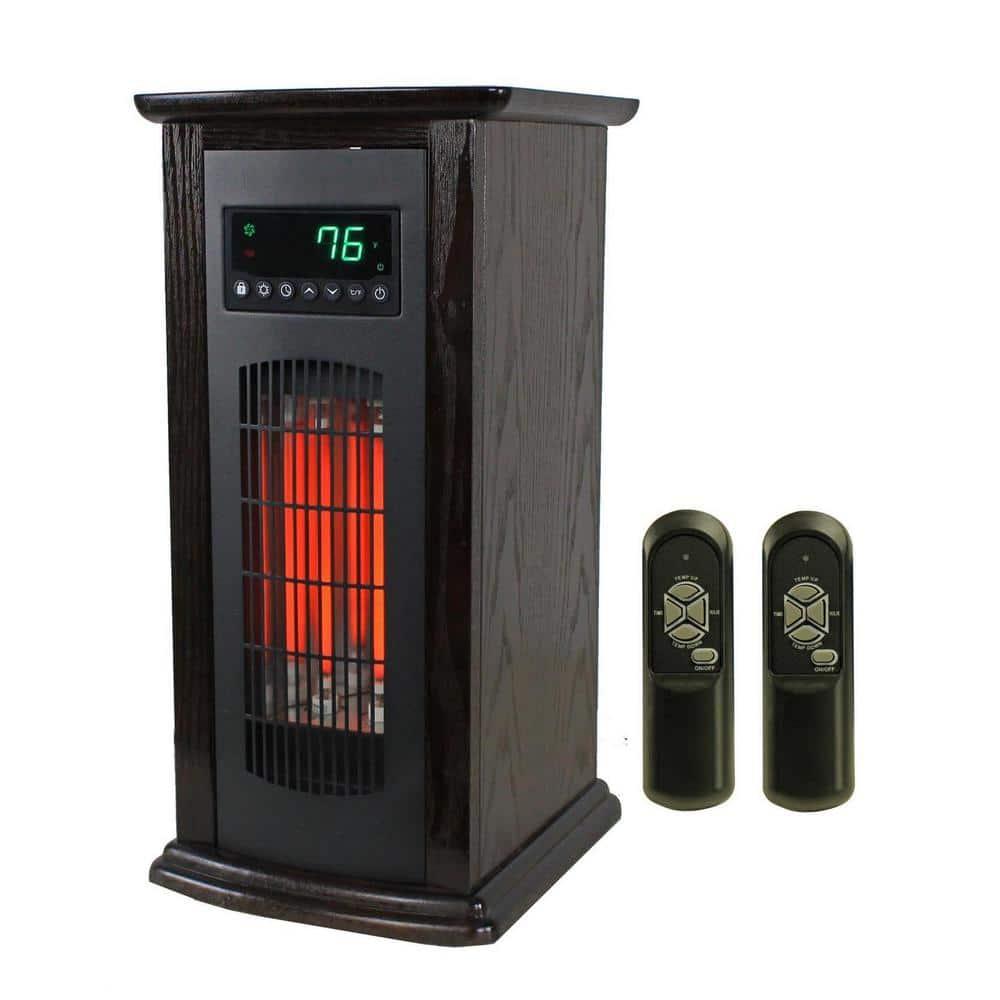 Lifesmart LifeSmart LifePro 1500 Watt 1500 BTU Infrared Quartz Indoor Tower Space Heater