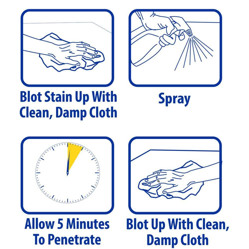 Zep Pet Stain & Odor Remover 32 oz ZUPETODR32, Clear