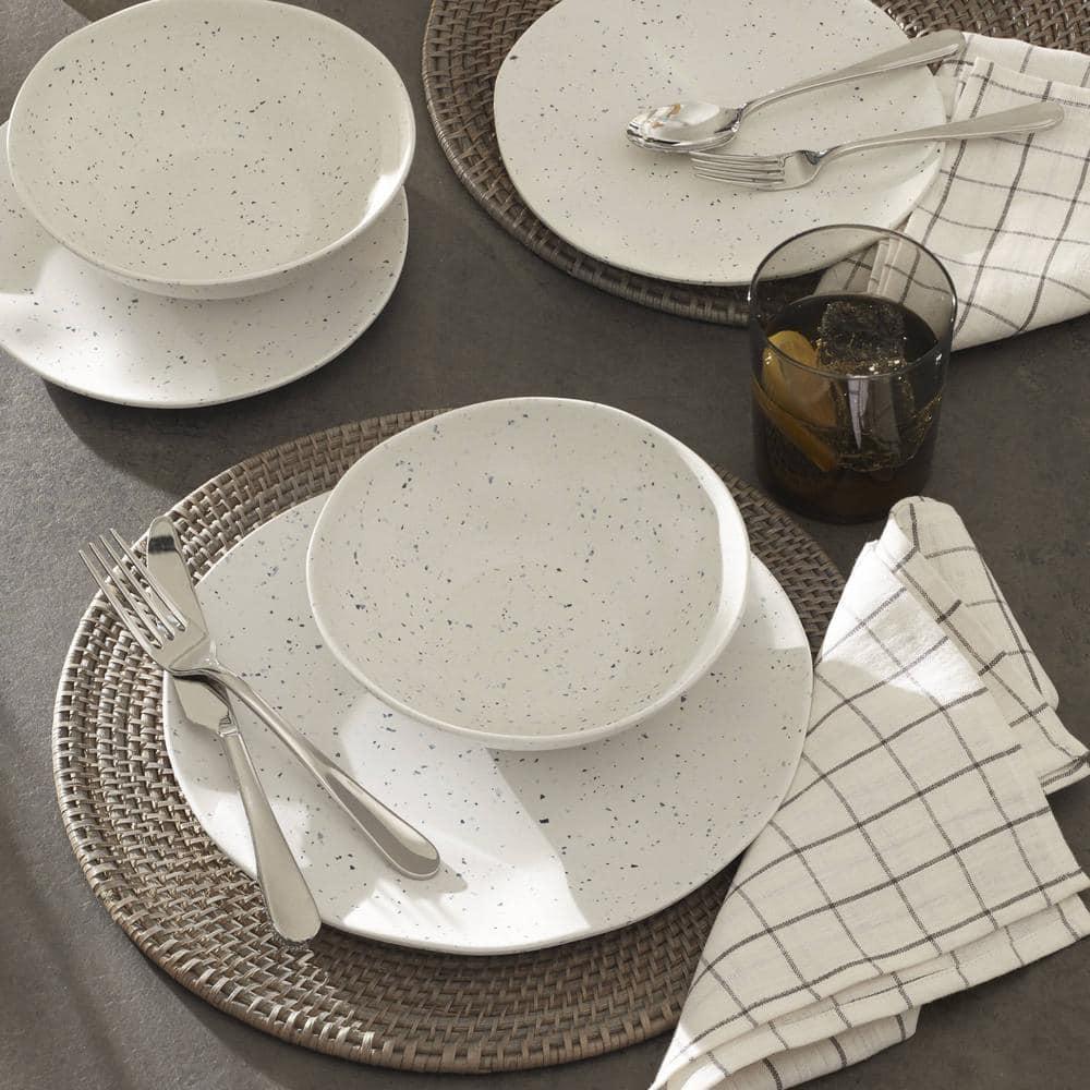 Oneida Terrazzo Melamine 12 Piece Dinnerware Set