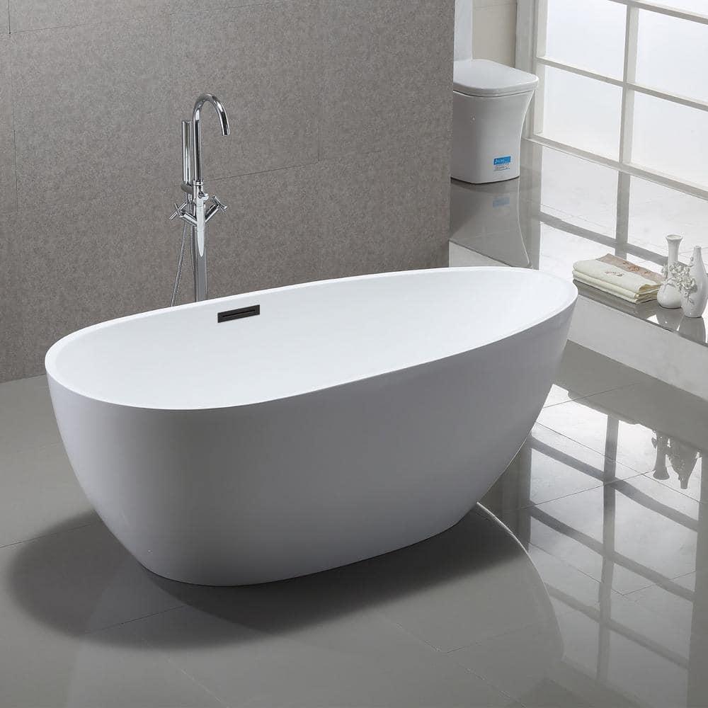 Freestanding Soaking Acrylic Bathtub