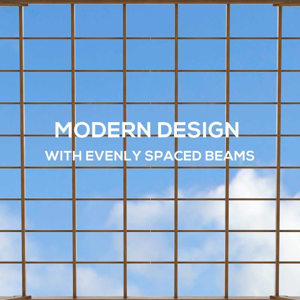 Outsunny Solid Wood Pergola