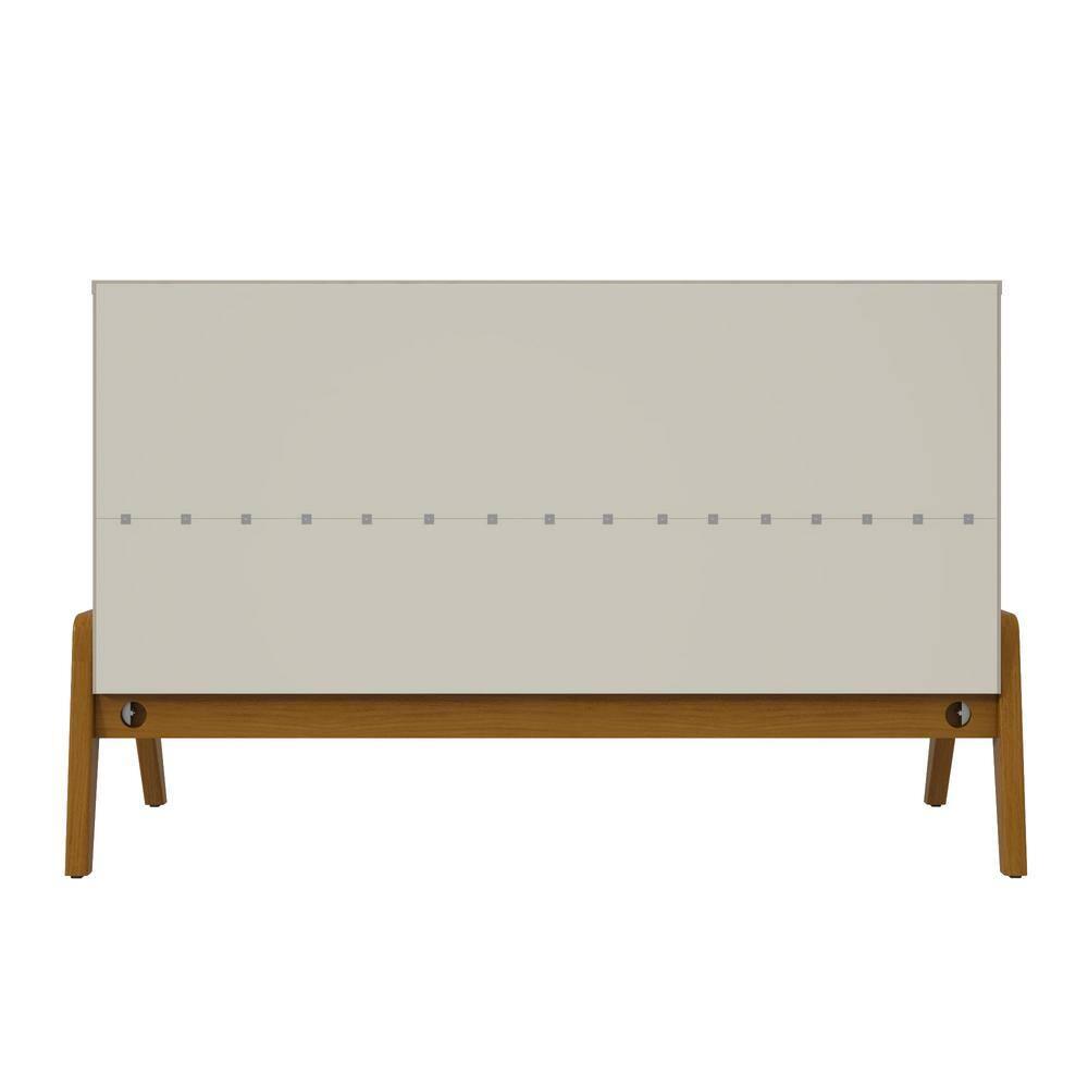 Manhattan Comfort Jernya 49" Sideboard with 4 Shelves in White
