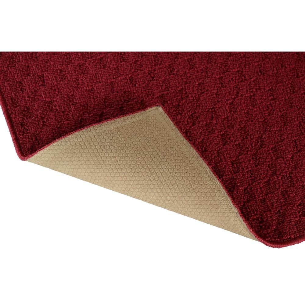 Garland Rug Town Square Polypropylene Chili Red Indoor Area Rug, 8' x 10'