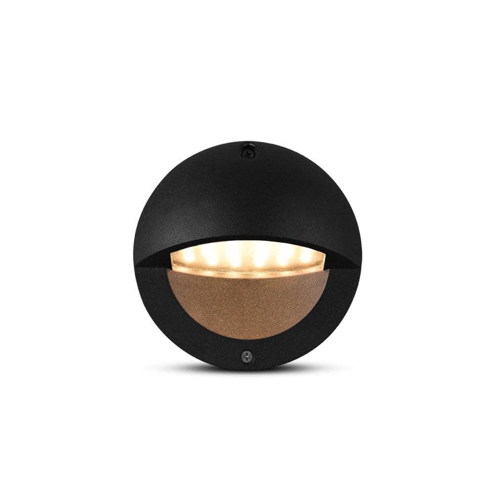 VONN Lighting 5-in Modern Low-Voltage 3-Watt ETL Certified Integrated LED Outdoor Steps Light