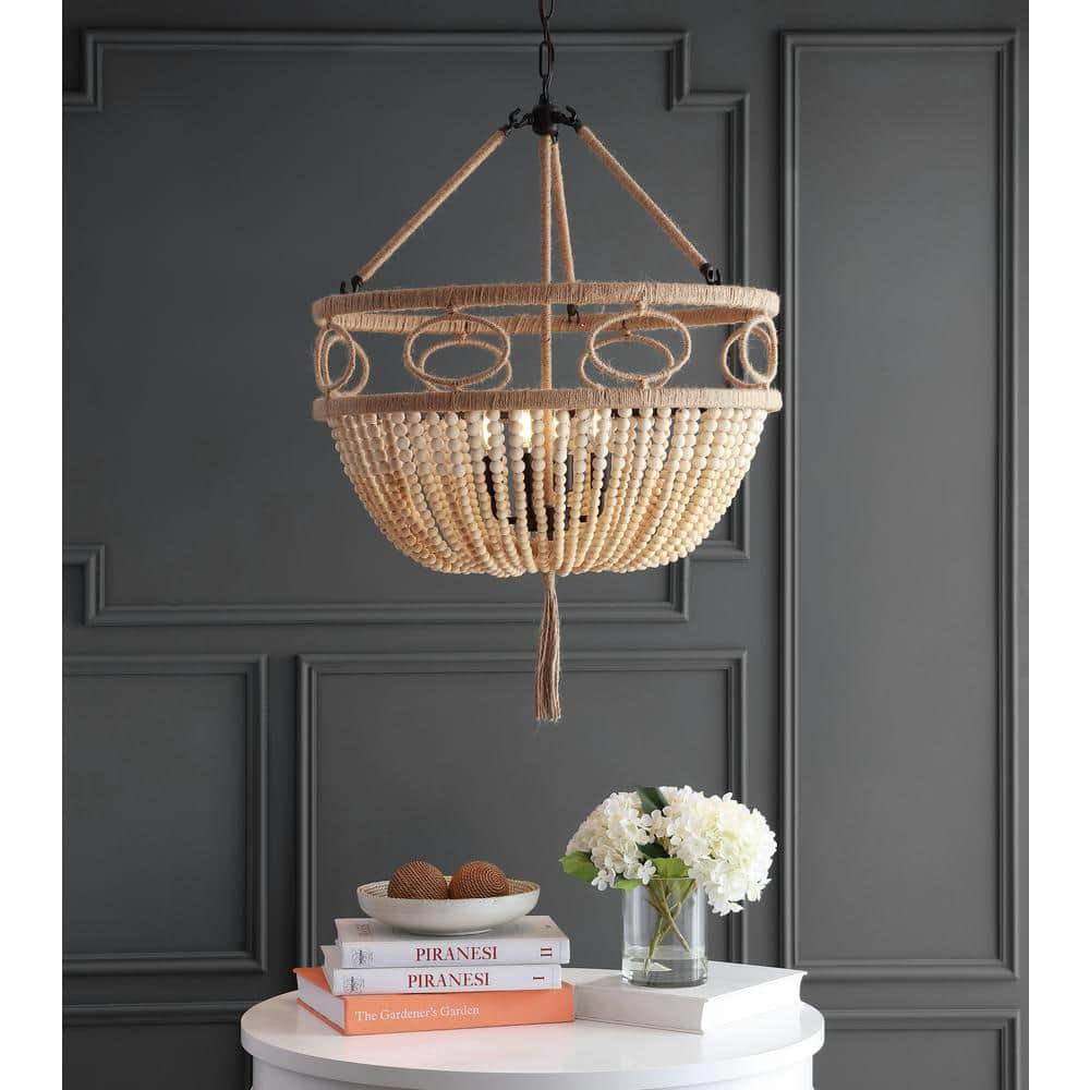 Sadie 4 Light Metal Dimmable Empire Chandelier