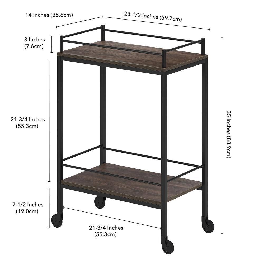 Barnes Metal Bar Cart
