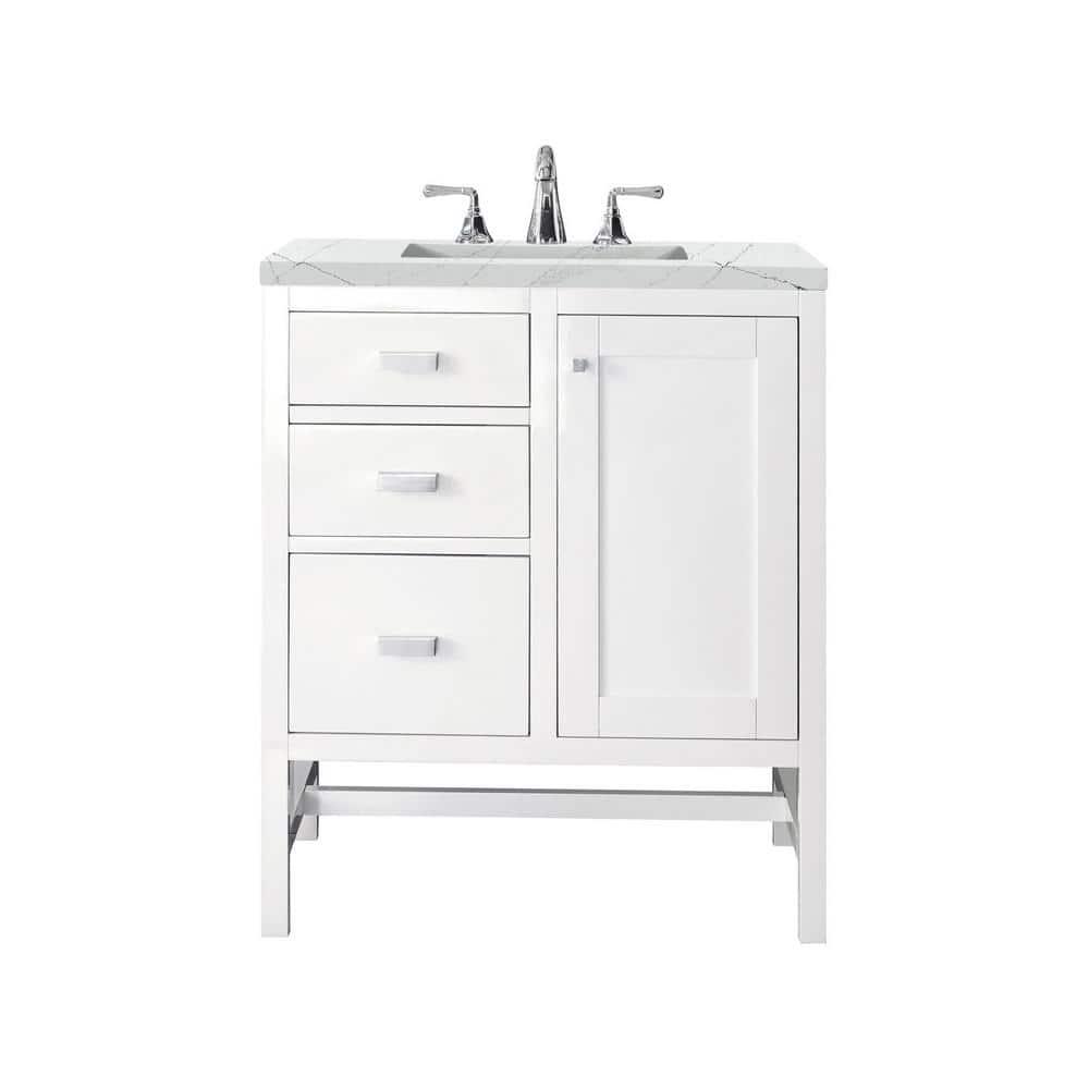 Addison 30'' Single Bathroom Vanity with Quartz Top