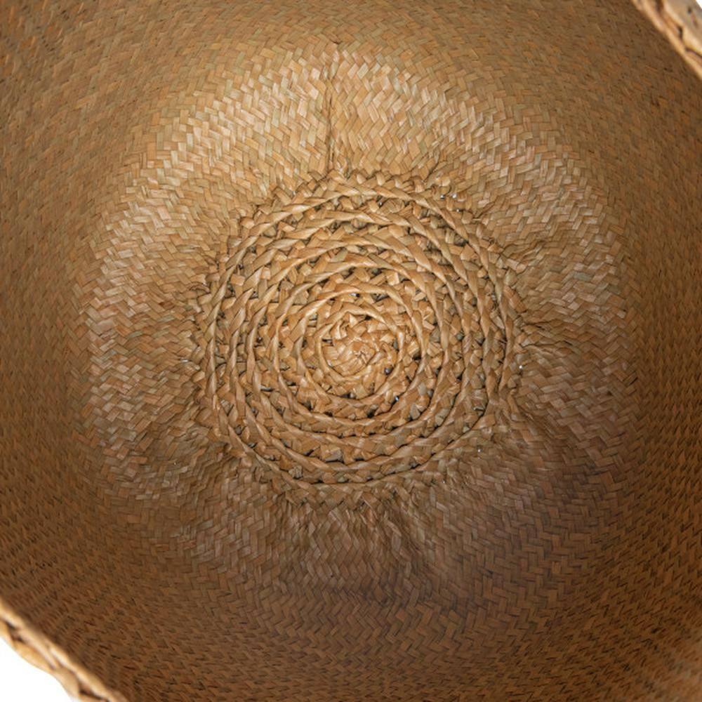 Sadia Handmade Seagrass Basket With Handles - Set of 2