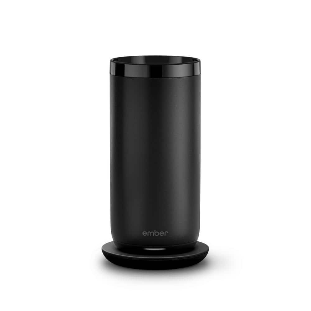 Ember 16oz Temperature Control Smart Tumbler Mug Slate Black: Stainless Steel, Hand Wash, Hot Beverages