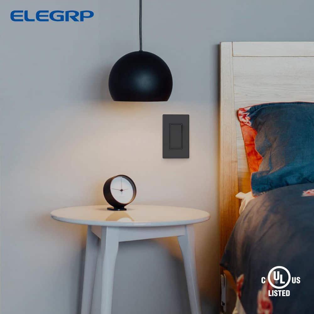 15 Tamper Resistant Single Pole Rocker Light Switch