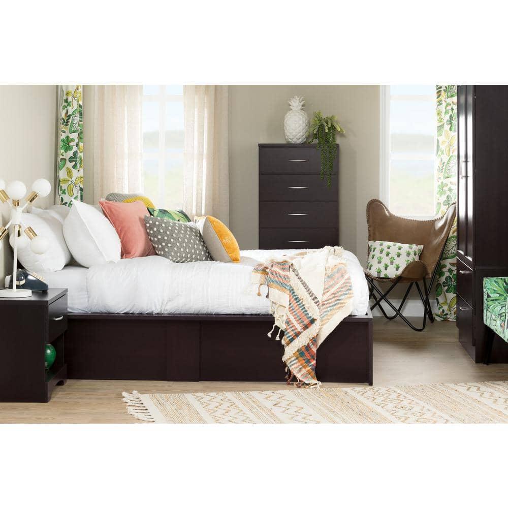 South Shore Step One, Contemporary Chest, Brown