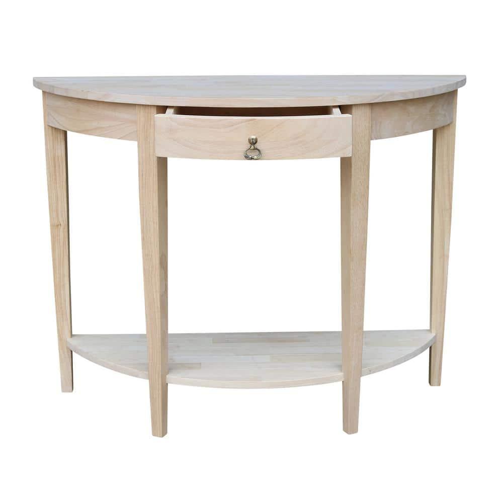 IC International ConceptsHalf Moon Console Table