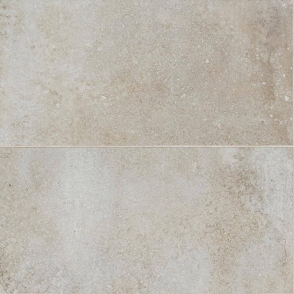 12" x 24" Porcelain Concrete Look Wall & Floor Tile