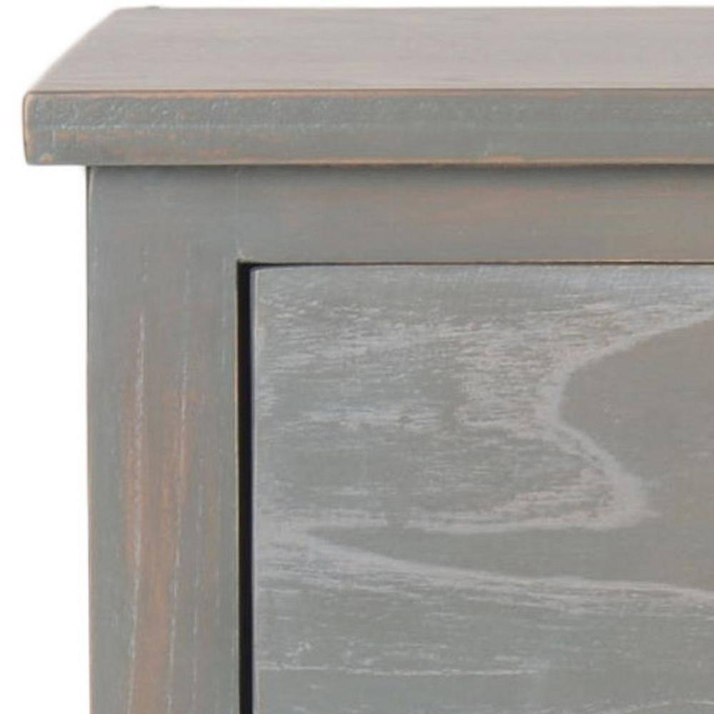 Coby Nightstand with Storage - Ash Grey - Safavieh.