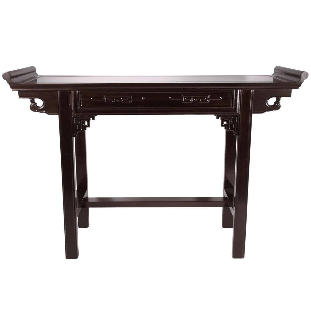 Oriental Furniture Qing Hall Table