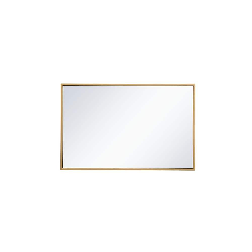Sabine Metal Rectangle Wall Mirror