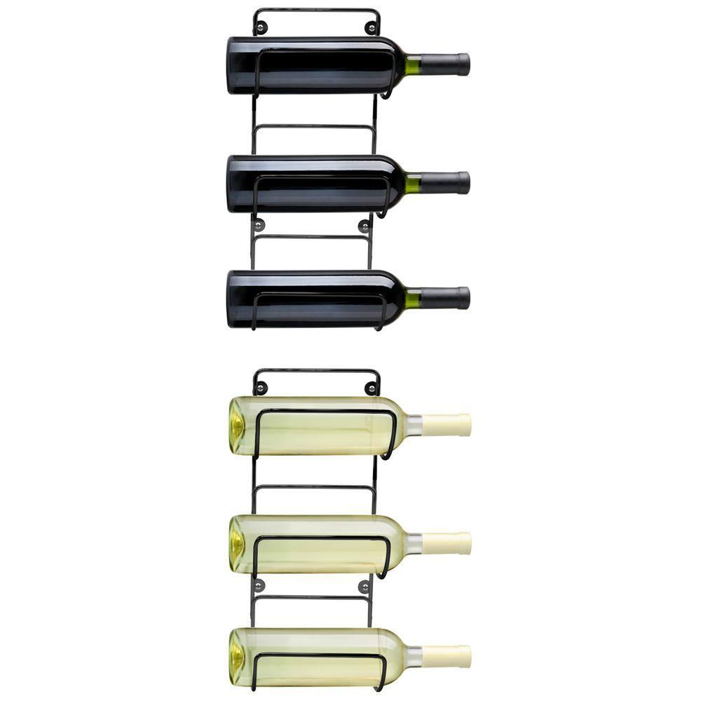 Sorbus 3-Tier Wall Mounted Metal Towel Rack Set of 2