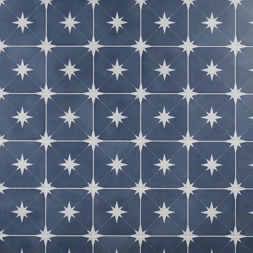 Polaris 9 in. x 9 in. Matte Porcelain Floor and Wall Tile (10.76 Sq. Ft. / Case)