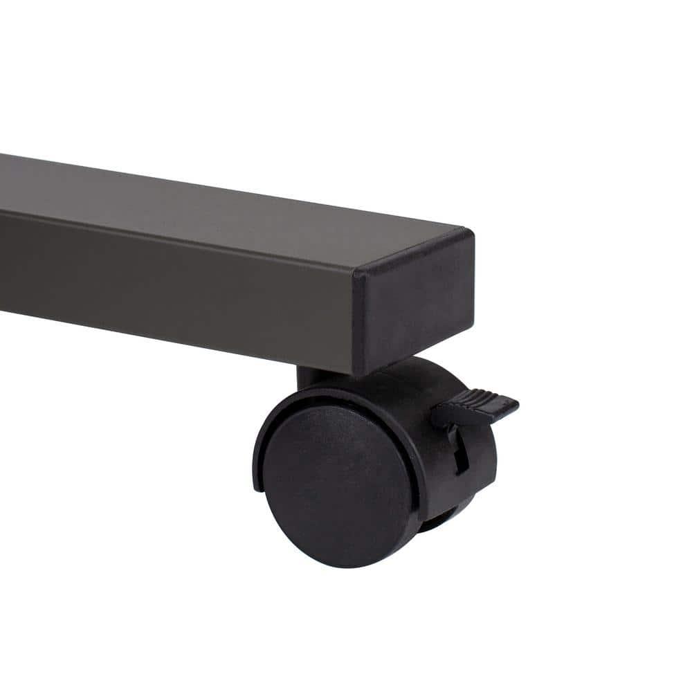 Seville Classics airLIFT Adjustable Height Rolling Tiltable Desk with Mouse Stand