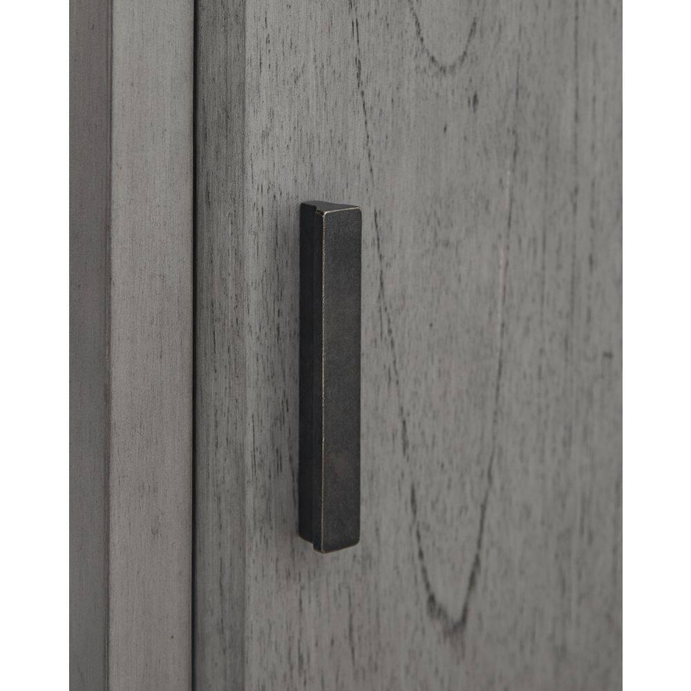 Signature Design by Ashley Casual Devonsted Chairside End Table  Gray