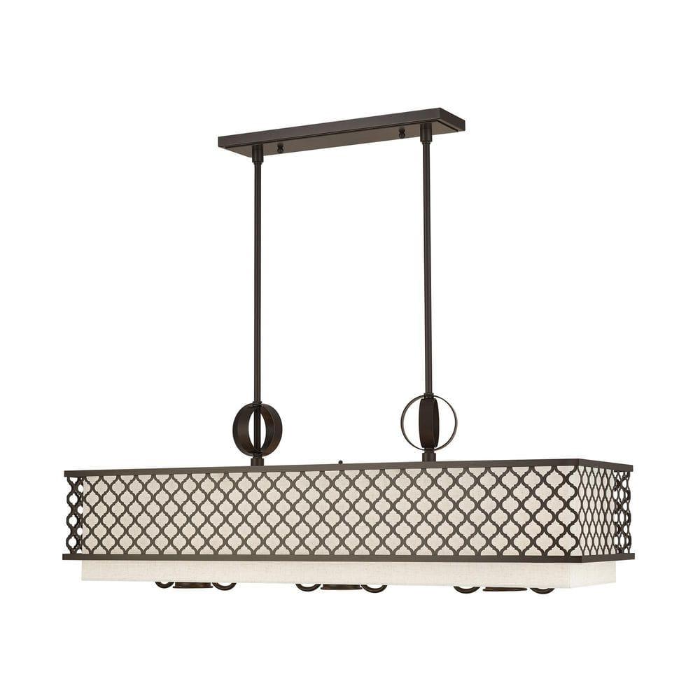 9 - Light Square / Rectangle Chandelier