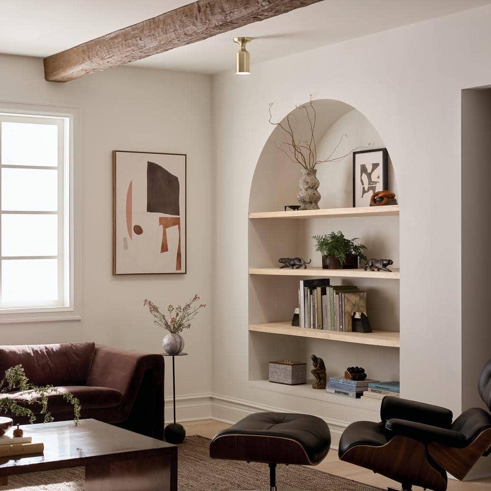 Kichler Lighting Sisu 1 - Light Semi-Flush Mount in  Champagne Bronze