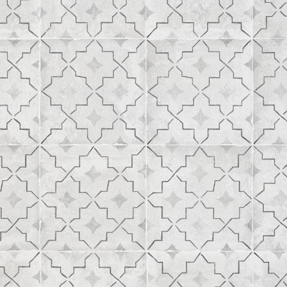 Patras Deco Como 7.87 in. x 7.87 in. Matte Porcelain Floor and Wall Tile (10.76 Sq. Ft. / Case)