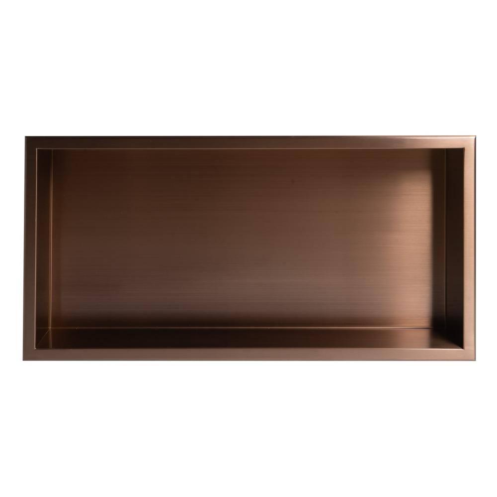 Adhesive Stainless Steel Shower Shelf