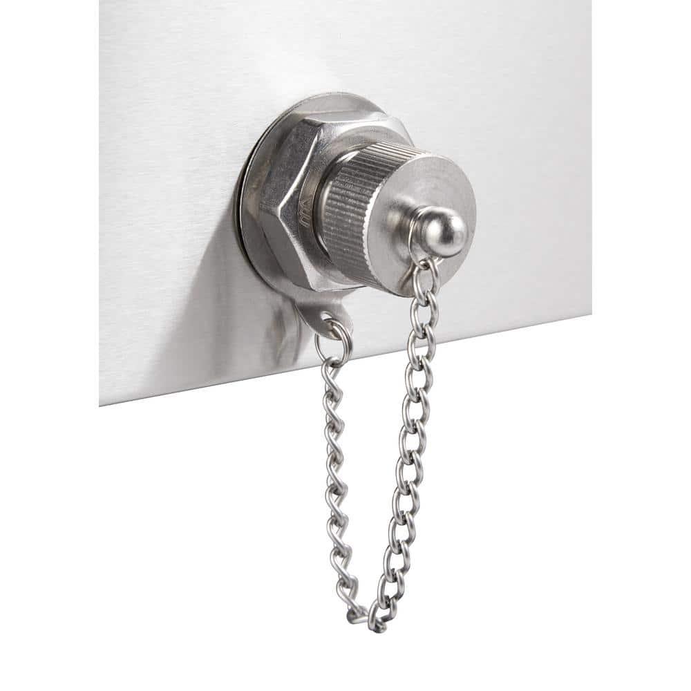 Trinity TRINITY 100 Qt./25 Gal. Stainless Steel Wheeled Cooler w/ Detachable Tub