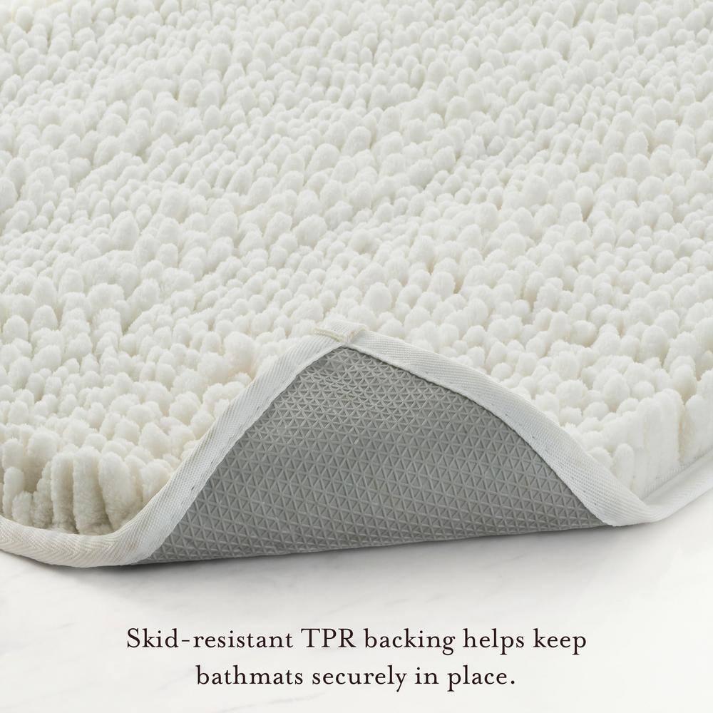 Laura Ashley Laura Ashley Astor Chenille Non-Slip Bath Mat