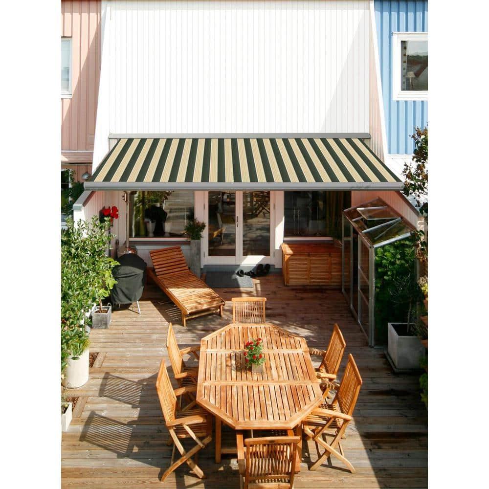 Classic Motorized Retraction Slope Patio Awning