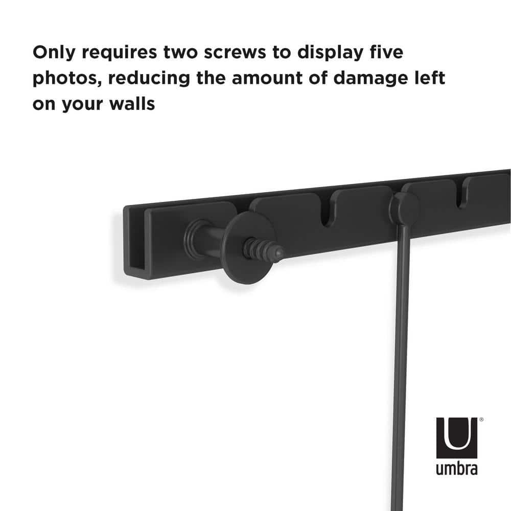 Umbra Exhibit 5-Photo Wall Hanging Picture Frames