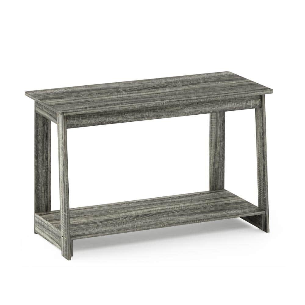 Furinno Beginning TV Stand, French Oak Grey 18041GYW