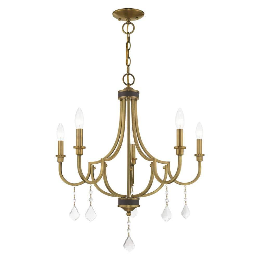 Dedric 5 - Light Dimmable Classic / Traditional Chandelier