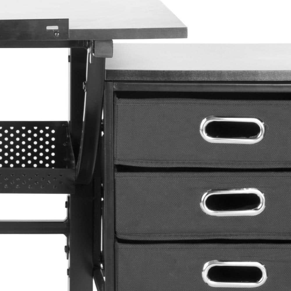 Miceal Metal Base Drafting Table