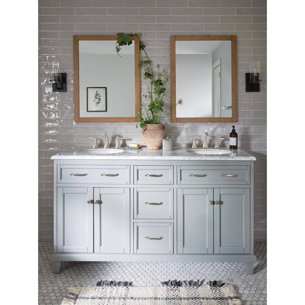 Moen Voss Two Handle 8 in. Widespread Bathroom Faucet Trim Kit, Valve Required