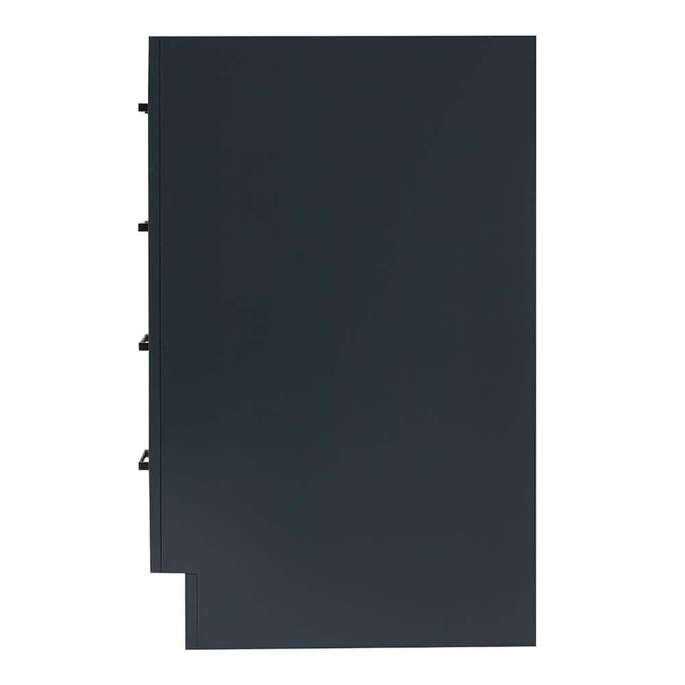 Ariel T054s-Bc Hepburn 54" Single Free Standing Vanity Cabinet Only - Blue