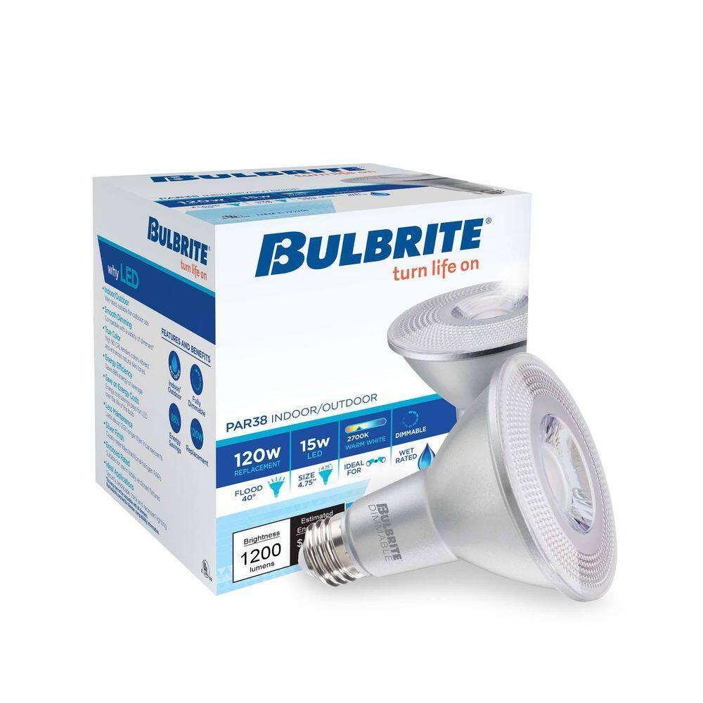 120 Watt Equivalent PAR38 E26/Medium (Standard) Dimmable LED Bulb