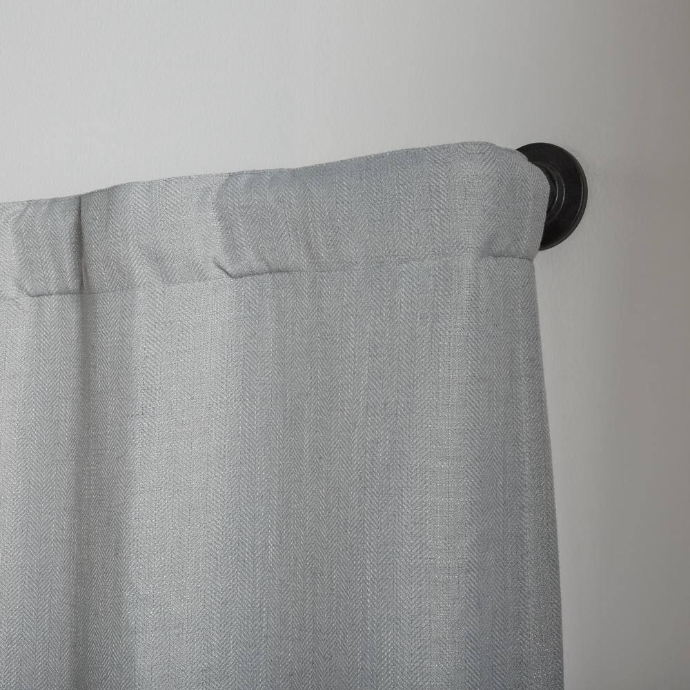 Amalgamated Textiles Adjustable Single Curtain Rod