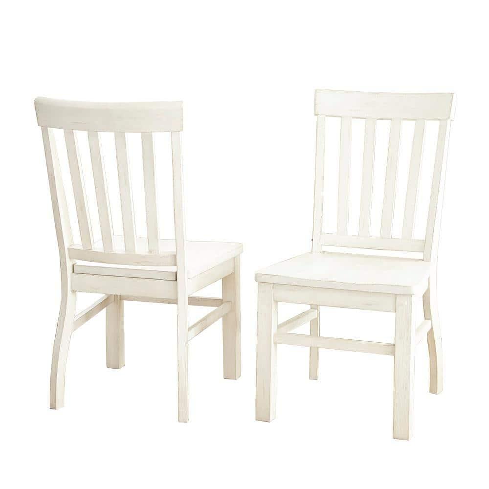 Steve Silver Cayla White Side Chair - set of 2
